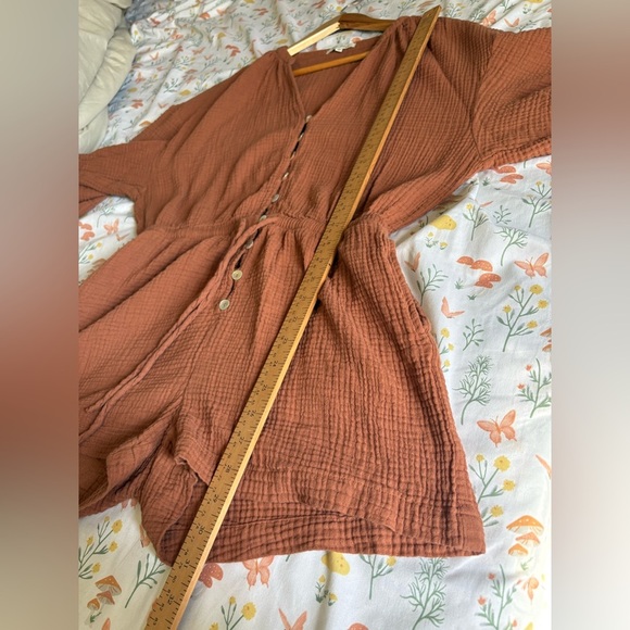 Z Supply Women's Tan Romper - Picture 7 of 12